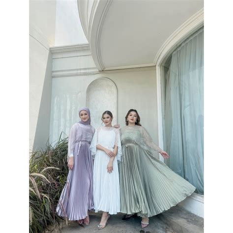 jual issa dress scarlettertwdressmidi dressbridesmaid dressparty