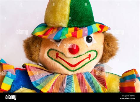 Clown Soft Cuddly Toy Stock Photo Alamy