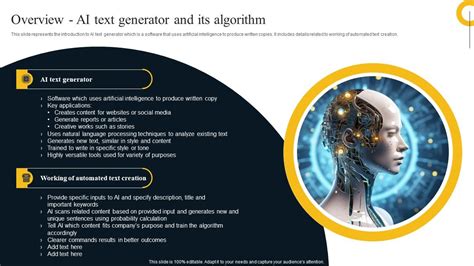 Overview AI Text Generator And Its Algorithm AI Text To Image Generator ...