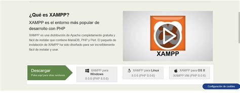 Cómo instalar y configurar XAMPP en Windows