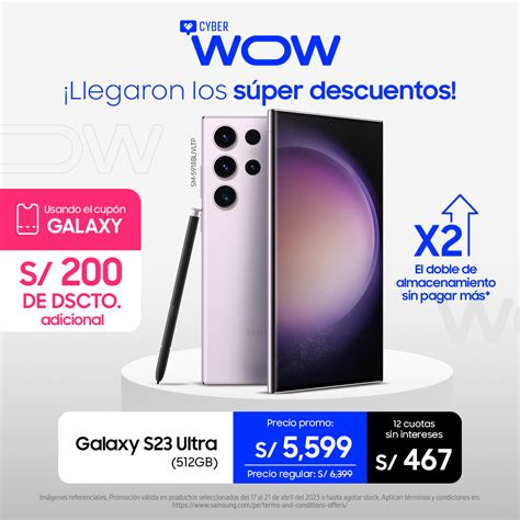 Cyber Wow Conoce Las Mejores Promociones Que Samsung Tiene Para Ti