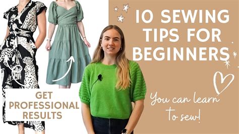 10 Sewing Tips For Beginners What You Need To Know To Start Sewing 😊🧵 Youtube