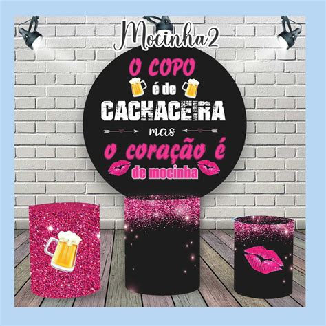 Kit Painel De Festa E Capas Cilindro Cachaceira Elo