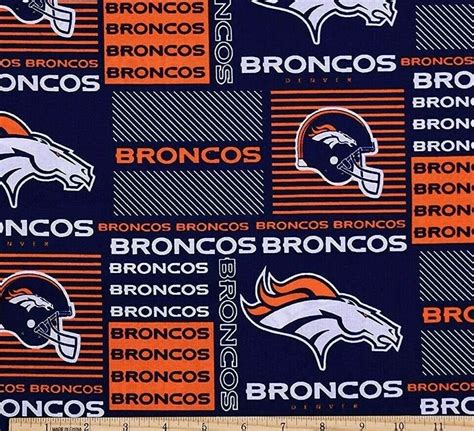 Nfl Football Cotton Fabric By The 14 Quarter Yard Pick Team 9l X