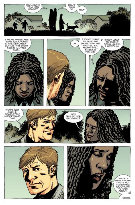 The Walking Dead's Rick and Michonne Romance Almost Happened in the Comics