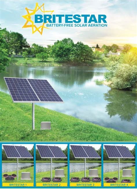 NEW Solar Powered Pond Aerators / Platinum Ponds & Lake Management ...