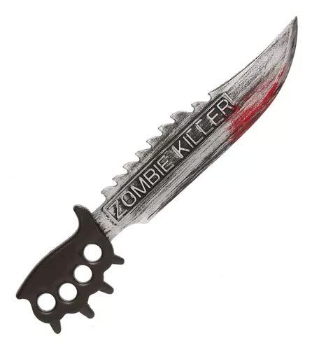 Cuchillo Sierra Pl Stico Accesorio Halloween Disfraz Cm Cuotas Sin