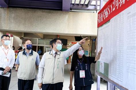 國中會考首日 黃偉哲要求全面檢查各試場、確保考試順利 生活 中時