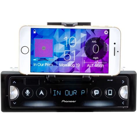 Pioneer SPH 10BT Smart Sync Single DIN Receiver With Built In