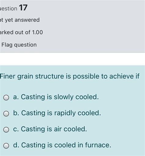 Solved Jestion 17 Ot Yet Answered Arked Out Of 1 00 Flag Chegg