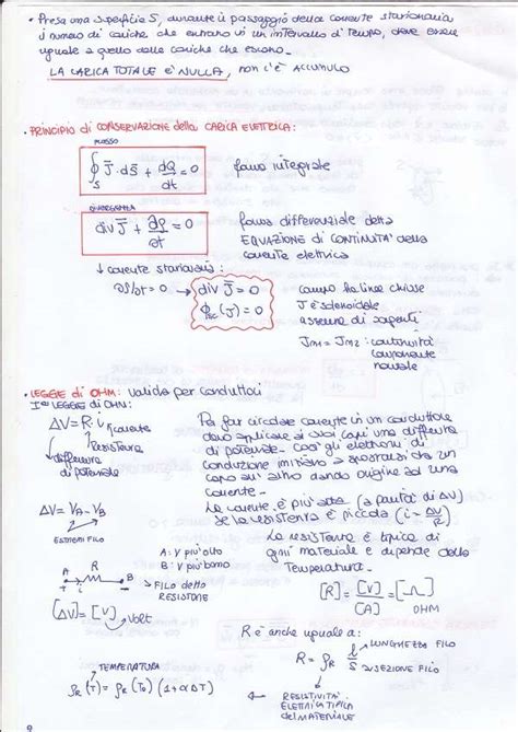 Fisica Corrente Elettrica Stazionaria Dispensa La Matepratica