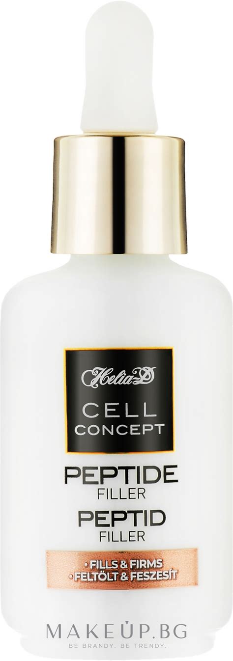 Лифтинг серум за лице с пептиди - Helia-D Cell Concept Peptide Filler ...