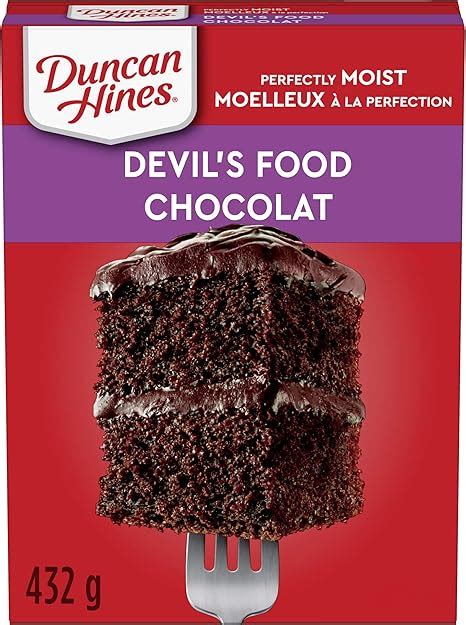 Duncan Hines Classic Cake Mix Devils Food G Amazon Ca Grocery