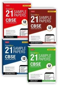 MTG CBSE ScoreMore 21 Sample Papers Class 12 Physics Chemistry