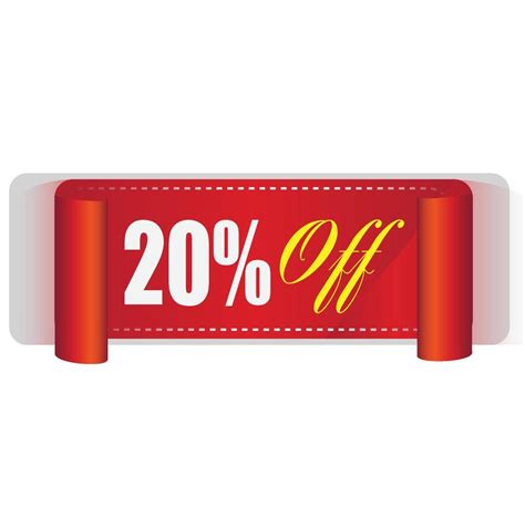 20 Percentage Off Discount Promotion Sale For Your Unique Selling