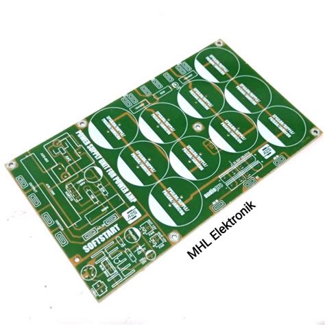 Jual Pcb Elco Psu Class Ab Dan B Plus Pcb Softstart Kab Jember