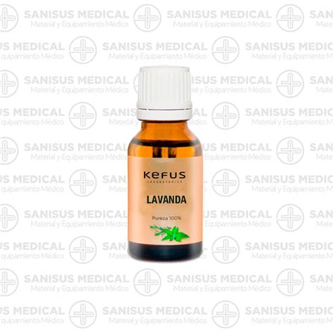 Esencia De Lavanda Natural Kefus Ml Sanisus Medical