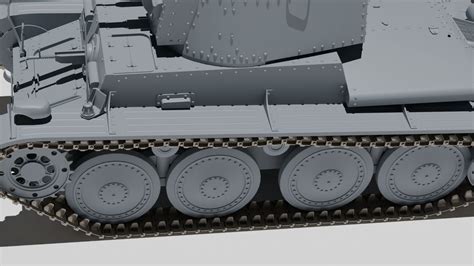 3D model Panzer 38t Tank 3d Model VR / AR / low-poly | CGTrader