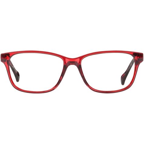 Equate Women S Flora 3 00 Reading Glasses With Case Red