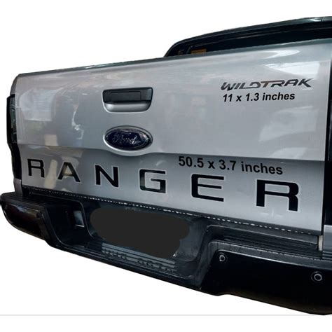 Ford Ranger Wildtrak Decals Shopee Philippines