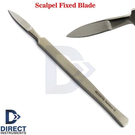 Scalpel Fixed Blade Surgical Anatomical Grelly Uk