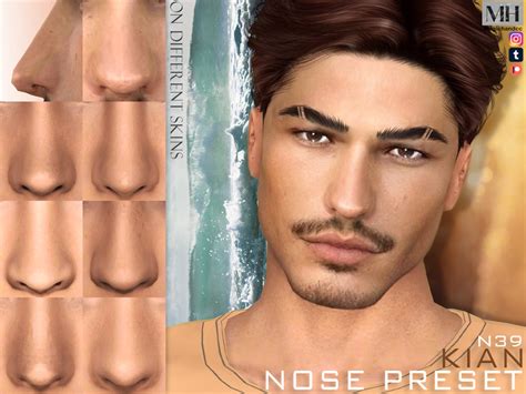 The Sims Resource Kian Nose Preset N39 Sims 4 Cc Eyes Sims 4 Tsr