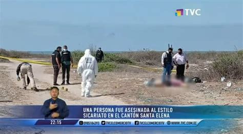 Nuevo Caso De Sicariato En Santa Elena