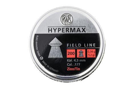 Umarex Usa Rws Hypermax Alloy Pellets Count Sportsman S