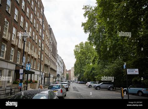 Lowndes Squares London Uk Stock Photo Alamy