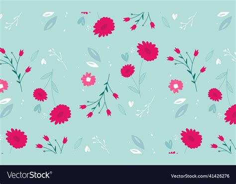 Cute Pattern In Small Flowers Royalty Free Vector Image