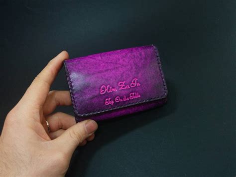 Leather Business Card Holder, Leather Business Card Case,card Holder,business Card Holder,wallet ...