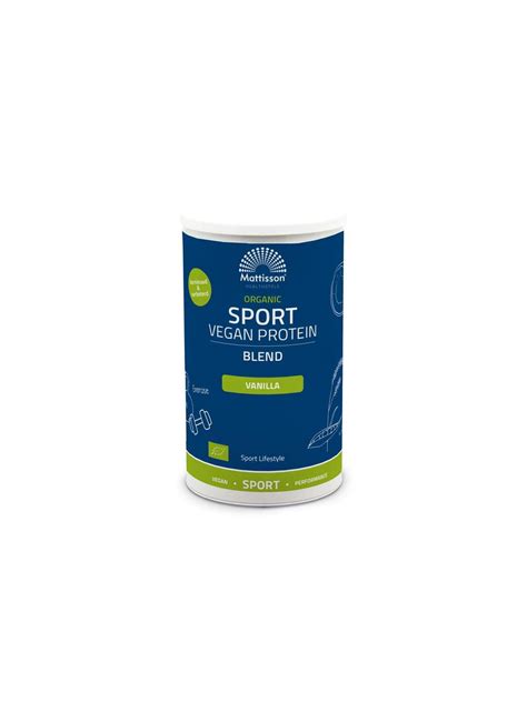 Mattisson Organic Sport Vegan Protein Blend Vanille