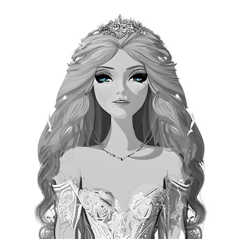 Blonde Bride Hyperrealistic Portrait Creative Fabrica