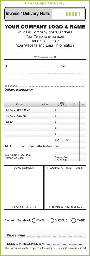 Printable Receipt Template Page 5 Get Free Printable Receipt