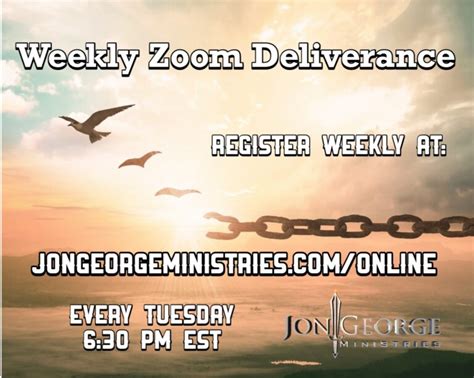 Online Mass Deliverance Service With Teaching And Ministry