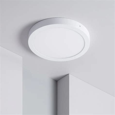 Panel Natynkowy LED 24W neutralny okrągły biały - superledpoland.pl