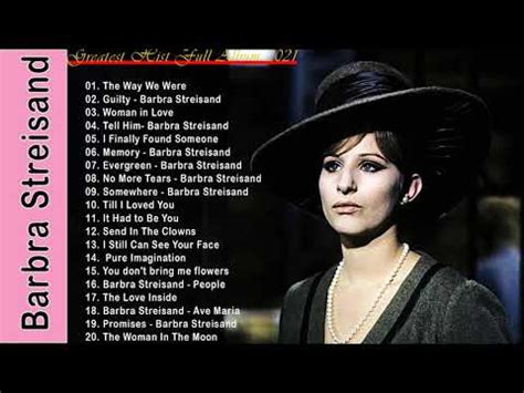 Barbra streisand greatest hits full album 2021 barbra streisand legend ...