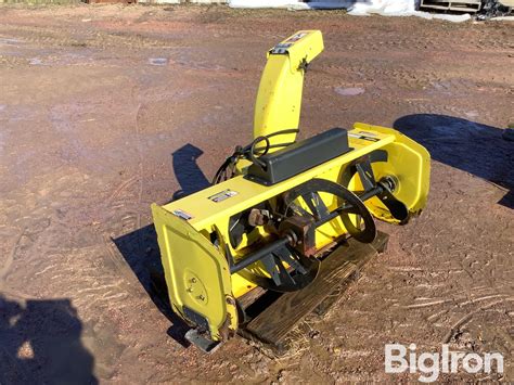 2012 John Deere 47 Snowblower Attachment BigIron Auctions