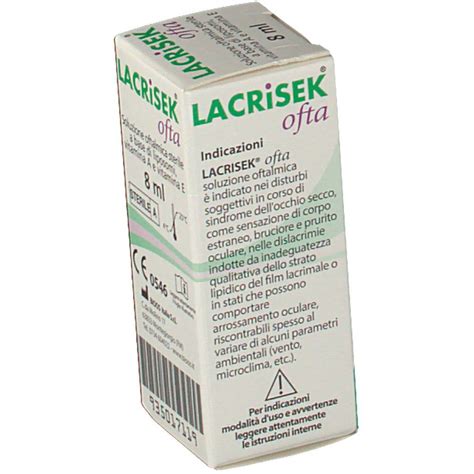 Lacrisek Ofta Soluzione Oftalmica Sterile 8 Ml Redcare