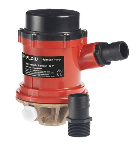 Boat Pump Pro Johnson Pump Marine Livewell Water Electric