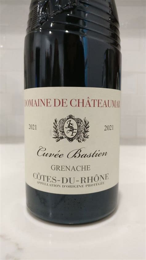 Domaine De Ch Teaumar C Tes Du Rh Ne Cuv E Bastien France Rh Ne