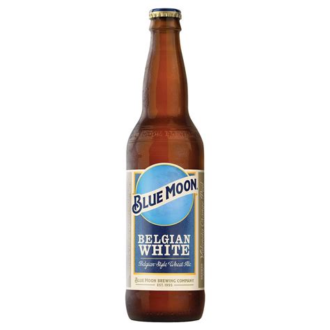 Blue Moon Beer Label