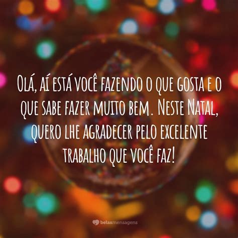 Frases De Natal Para Funcionários