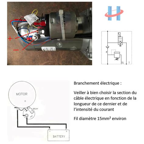 Centrale Et Groupe Hydraulique V Camion Benne Remorque Pompe