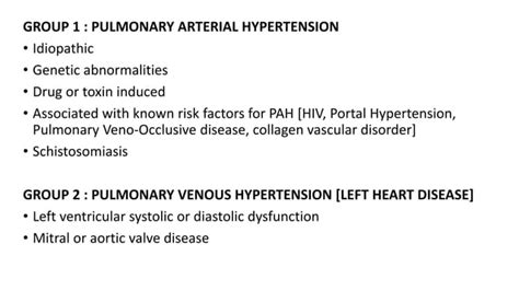 Pulmonary Hypertension Pptx