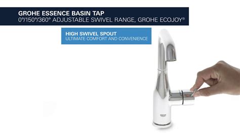 Grohe Essence Water Saving Basin Faucet Youtube