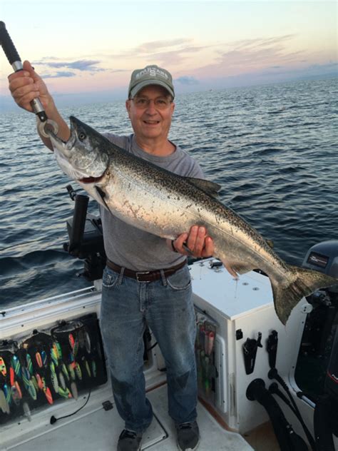 Grand Haven 87am Michigan Waters Fishing Reports Salmon And Trout