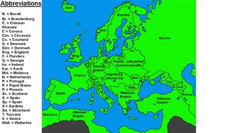 Alternative History Of Europe 1700 YouTube