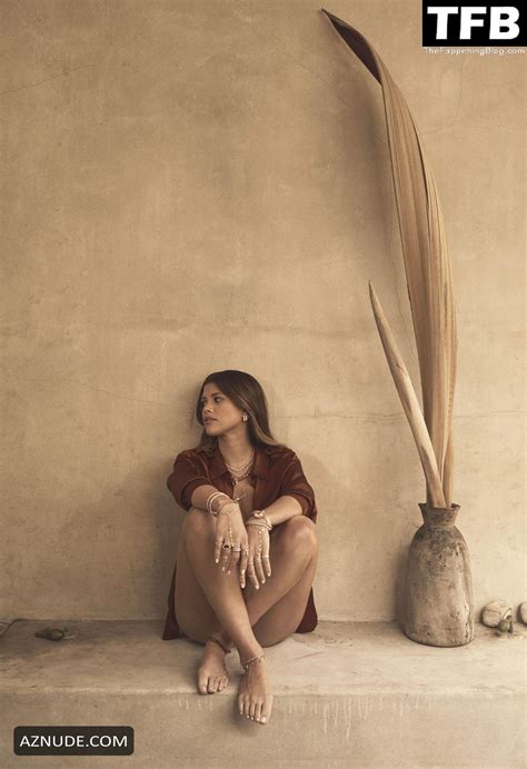 Sofia Richie Sexy Poses Showing Off Her Hot Figure In A Photoshoot For Divine Rising Aznude