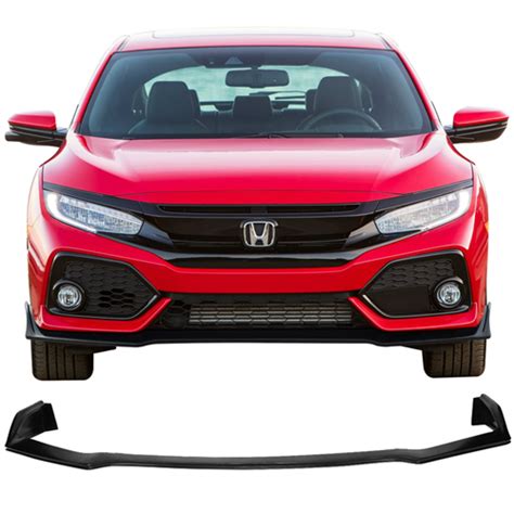 Lip Delantero Type R Style Bumper Si Civic Poliuretano Sk